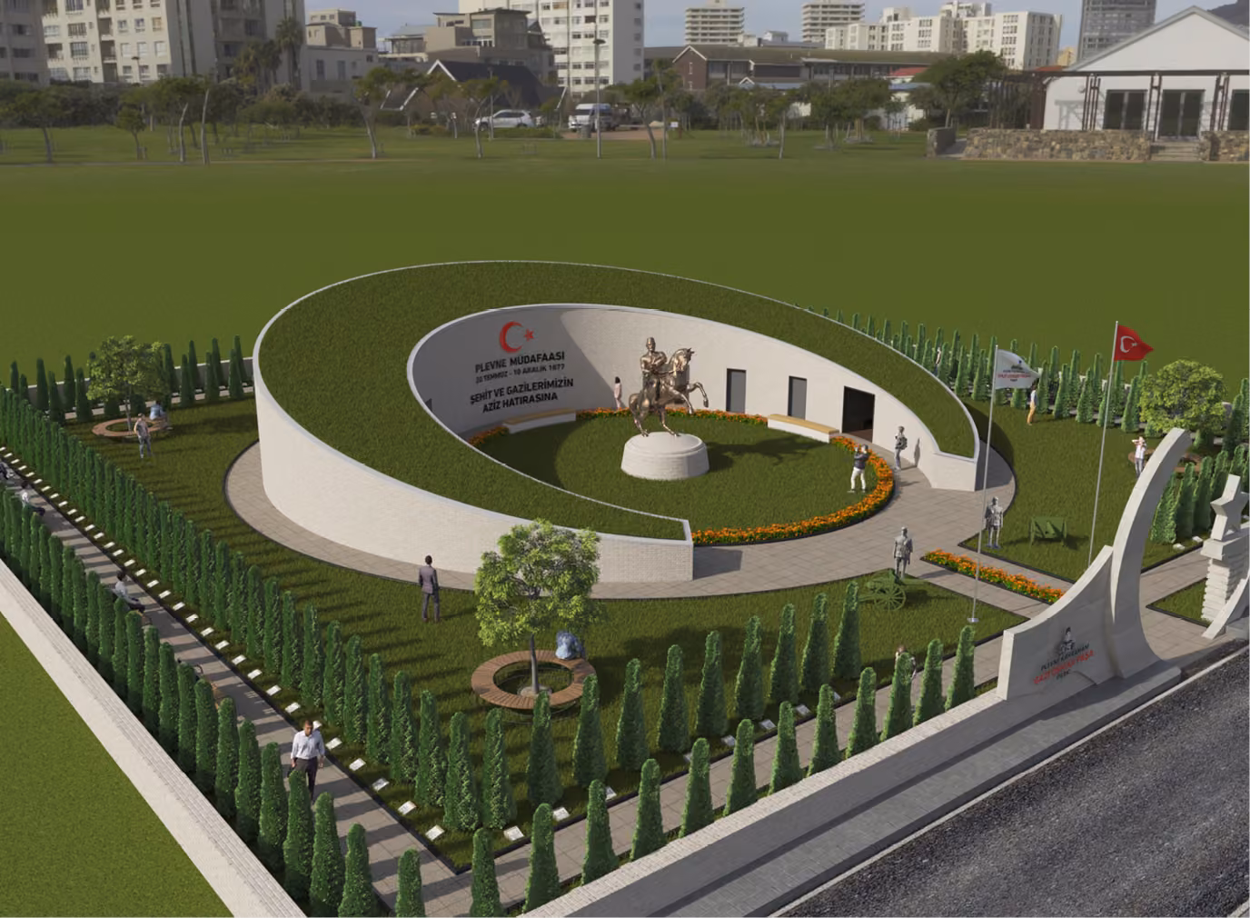 Plevne Kahramanı Gazi Osman Paşa Parkı — görsel 1